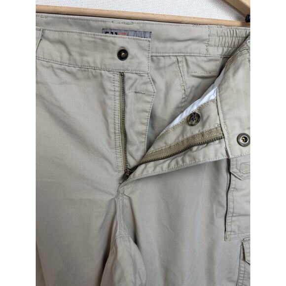 5.11 Tactical Pants Women’s Sz 18 Regular Khaki Ripstop Work Grunge - Picture 5 of 15